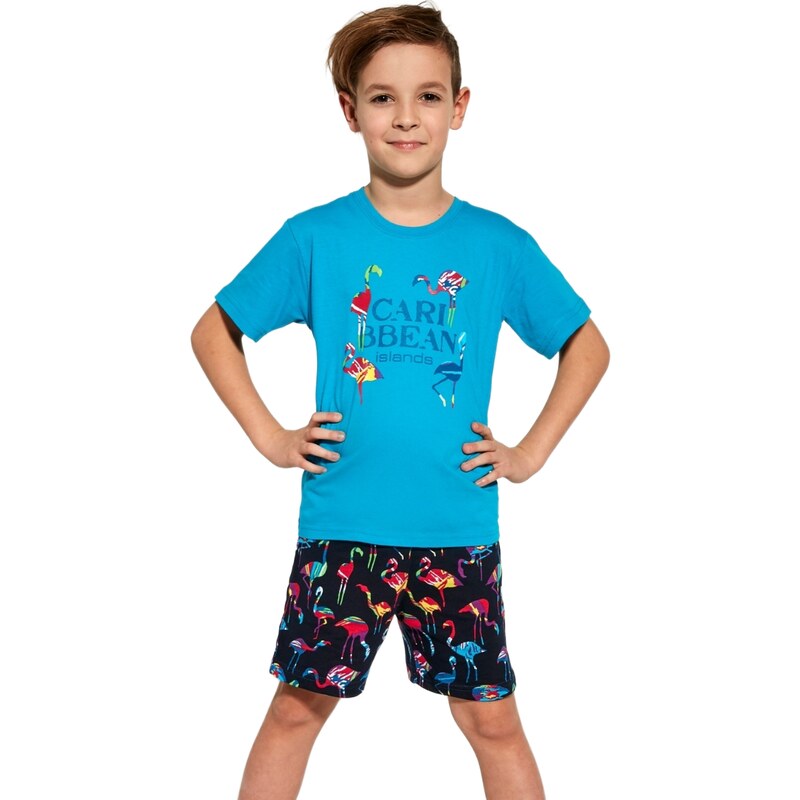 Chlapecké krátké pyžamo Cornette 789-790/99 Caribbean