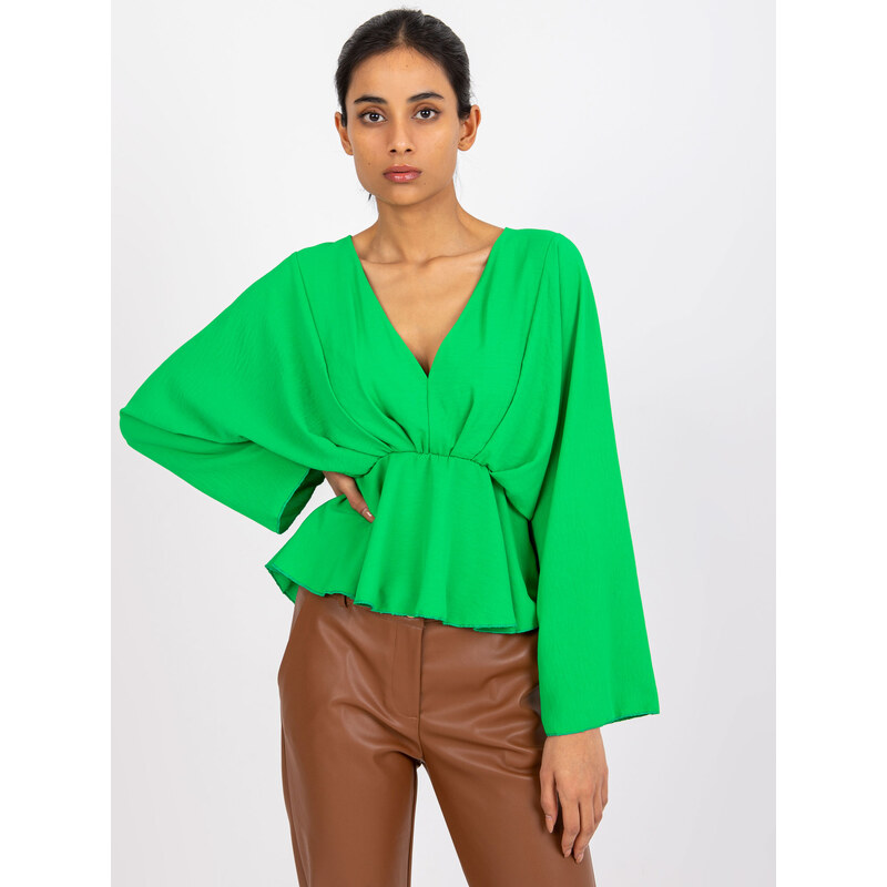 Italy Moda Blouse-DHJ-BZ-11979.67-light green