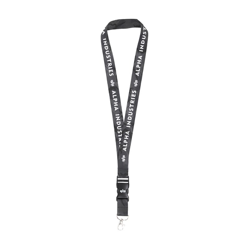 Alpha Industries Camo Lanyard (black)