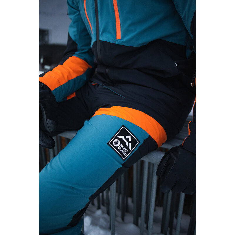 Nordblanc Modré pánské lyžařské kalhoty MAD