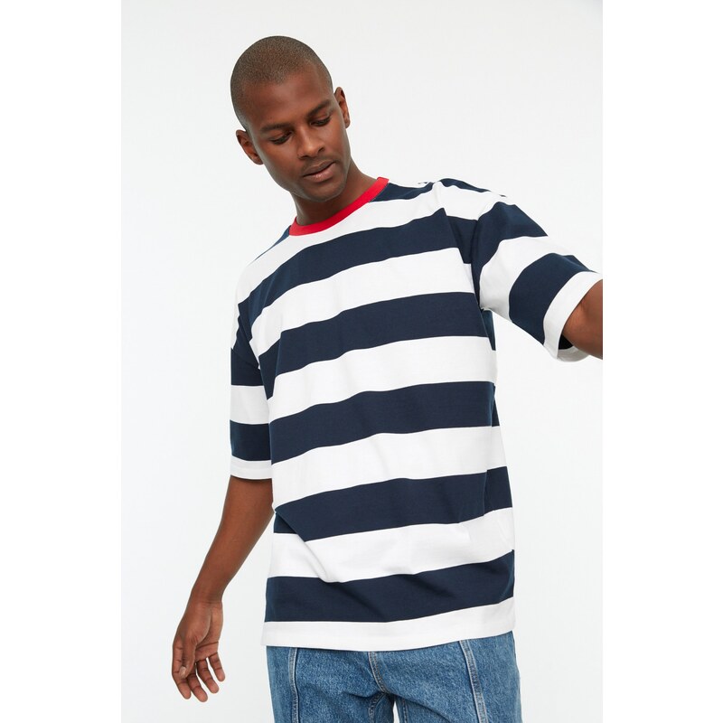 Pánské tričko Trendyol Striped