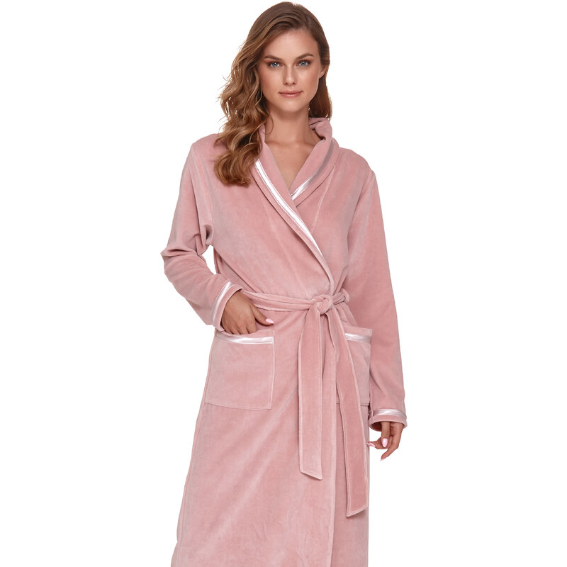 Doctor Nap Woman's Bathrobe SWA.1078 Papaya