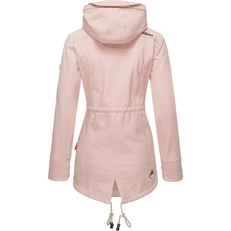 Dámská bunda Zimtzicke softshell 7000 dry-tech Marikoo - ROSE