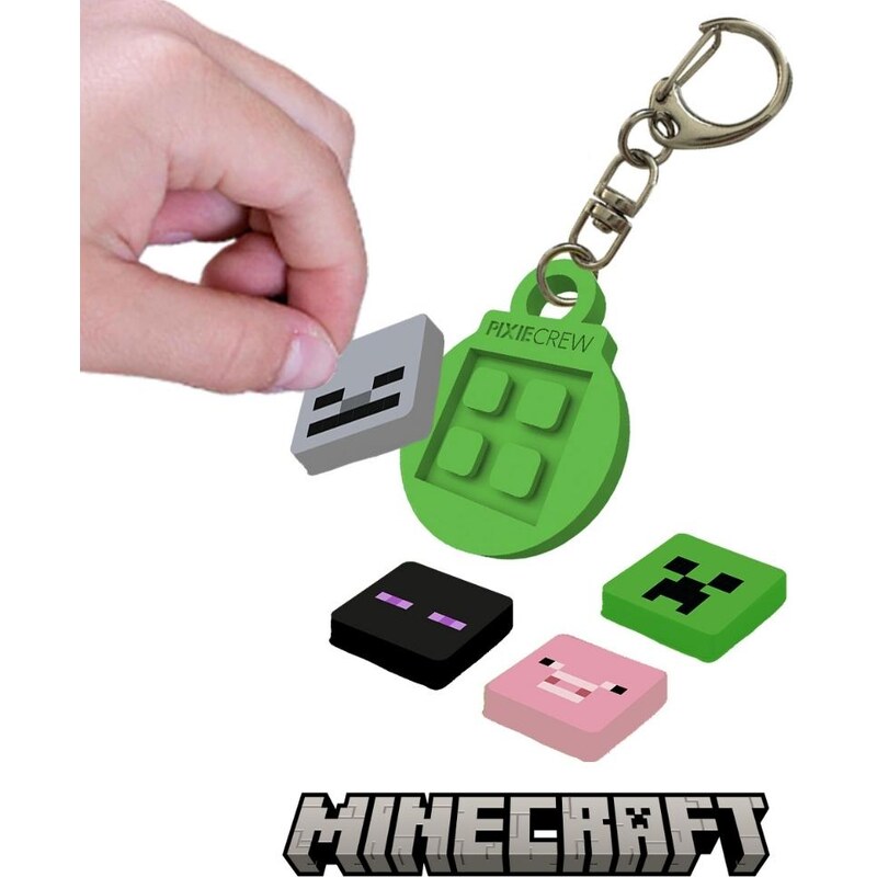 PIXIE CREW & MINECRAFT přívěšek