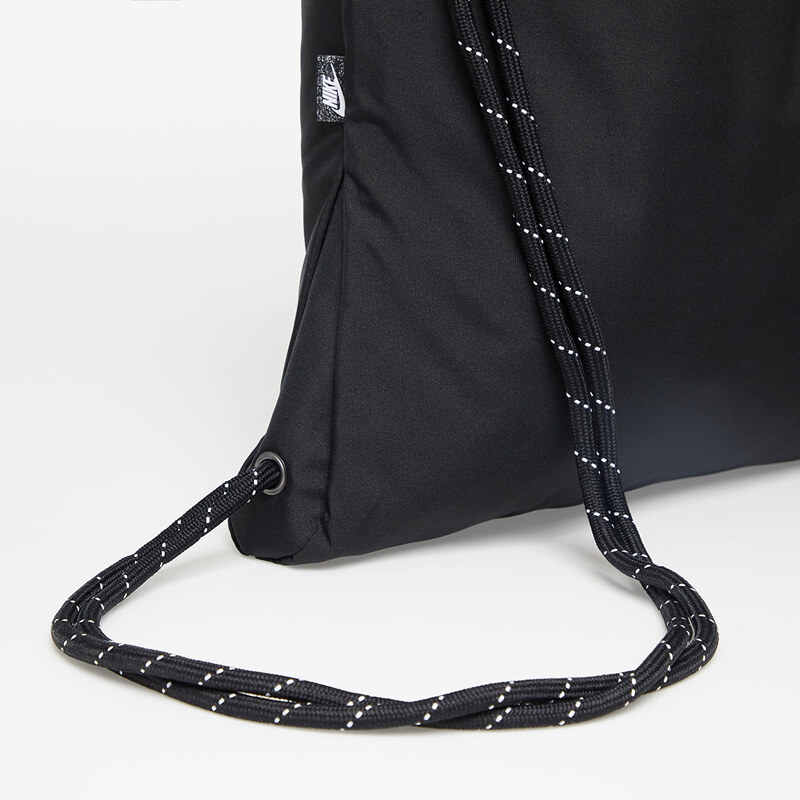 Gymsack Nike Heritage Drawstring Bag Black/ Black/ White