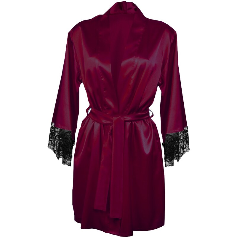 DKaren Housecoat Adelaide Crimson