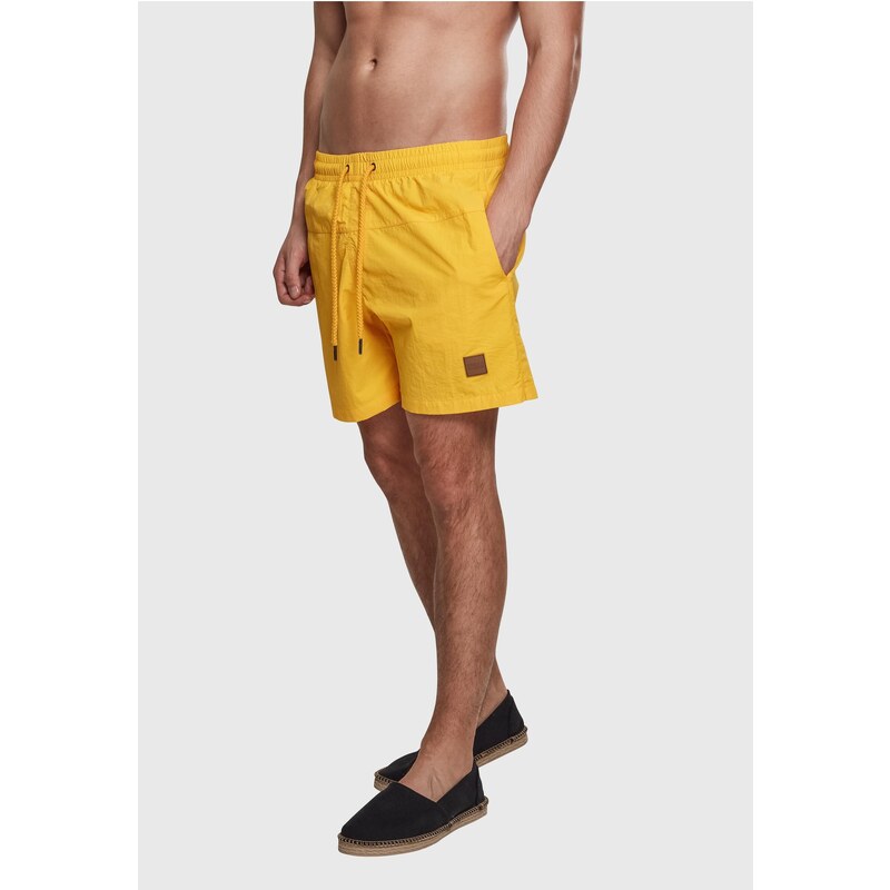 UC Men Block Swim Shorts chromově žluté