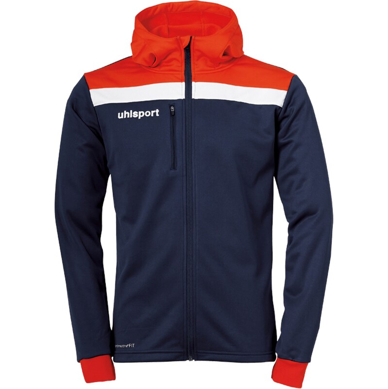 UHLSPORT Sportovní bunda tmavě modrá / červená / bílá