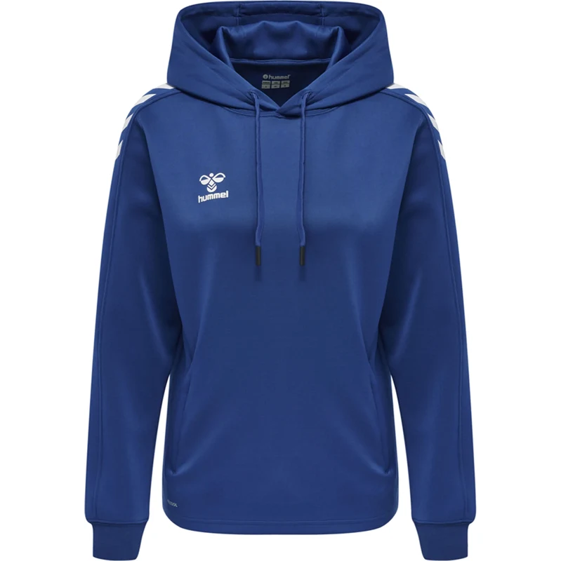 Hummel Sportovní mikina kobaltová modř / bílá 113474258