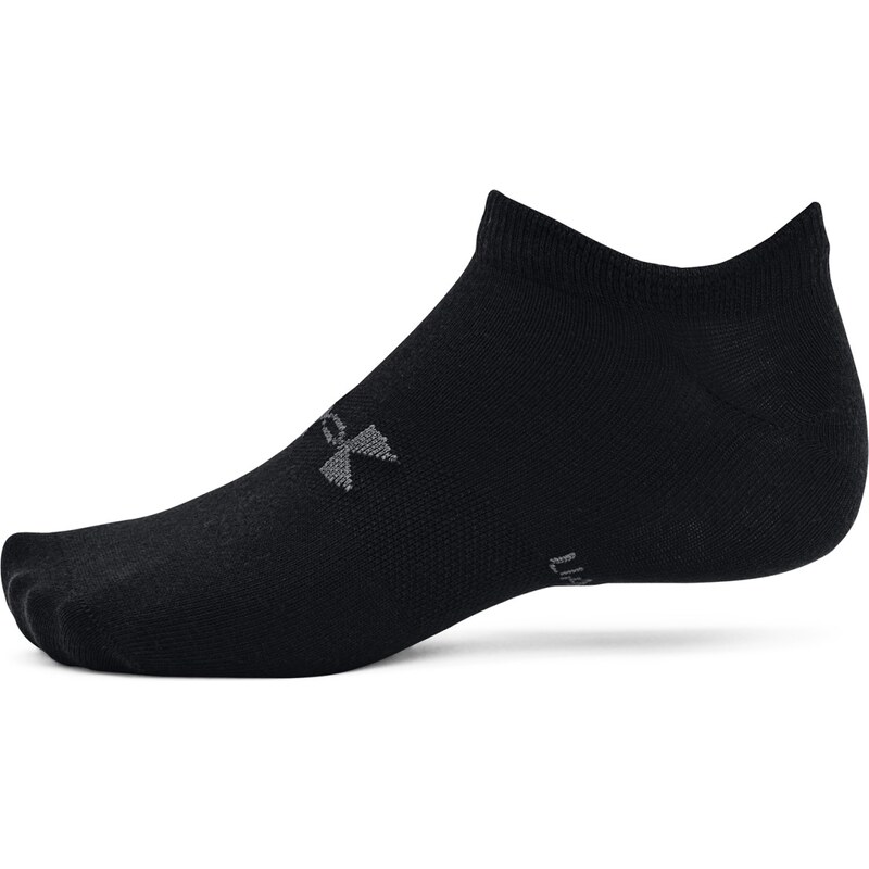 Under Armour UA Essential No Show 6pk Black