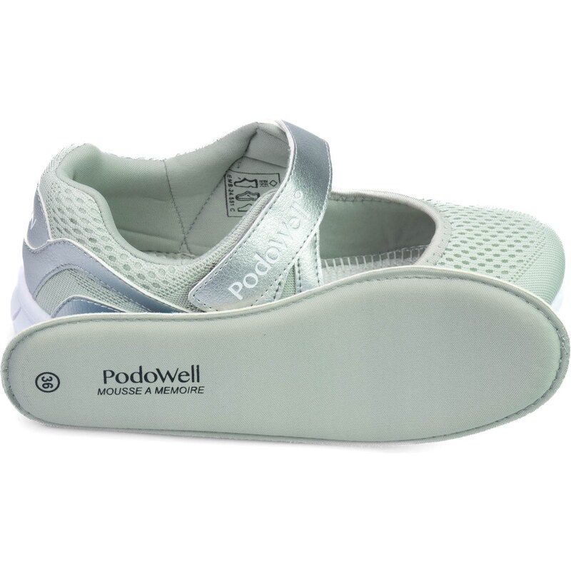 VAUCLUSE sportovní obuv s paměťovou stélkou dámská šedá PodoWell