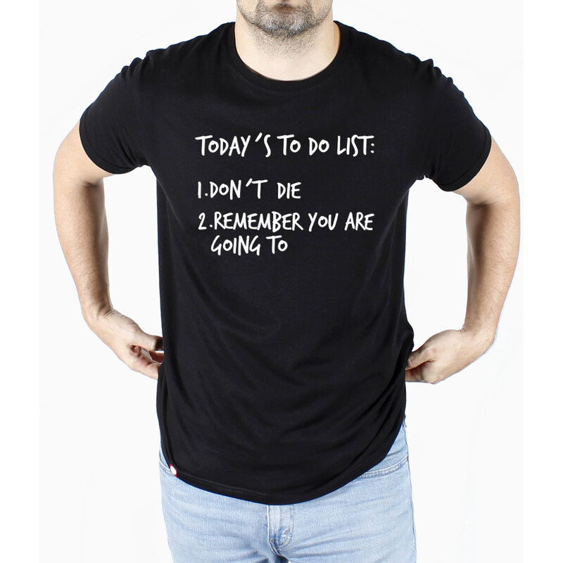 Sarkastik.cz Tričko To do list