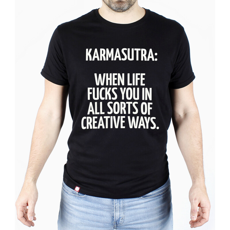 Sarkastik.cz Tričko Karmasutra