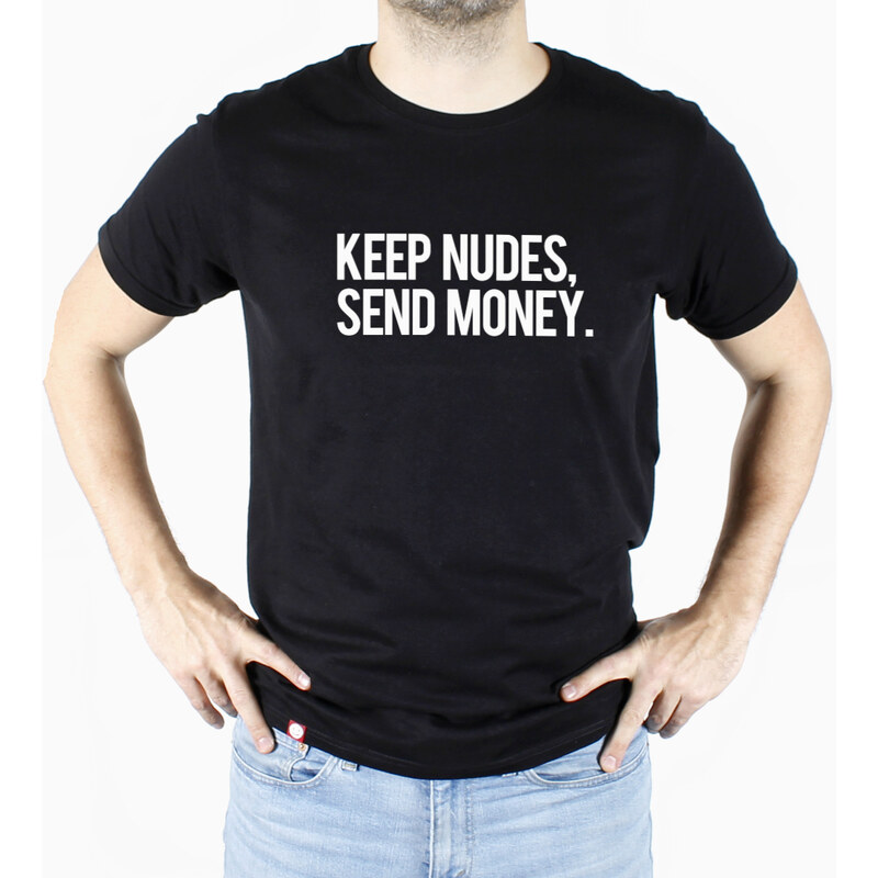 Sarkastik.cz Tričko Keep nudes