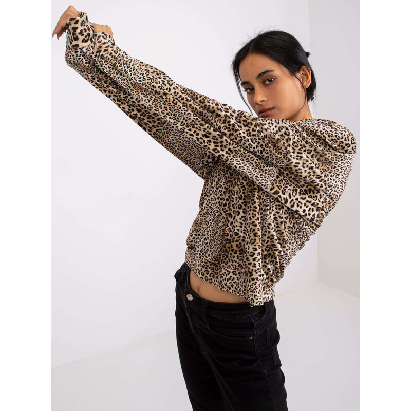 Italy Moda Blouse-DHJ-BZ-6550-2.34P-black-beige