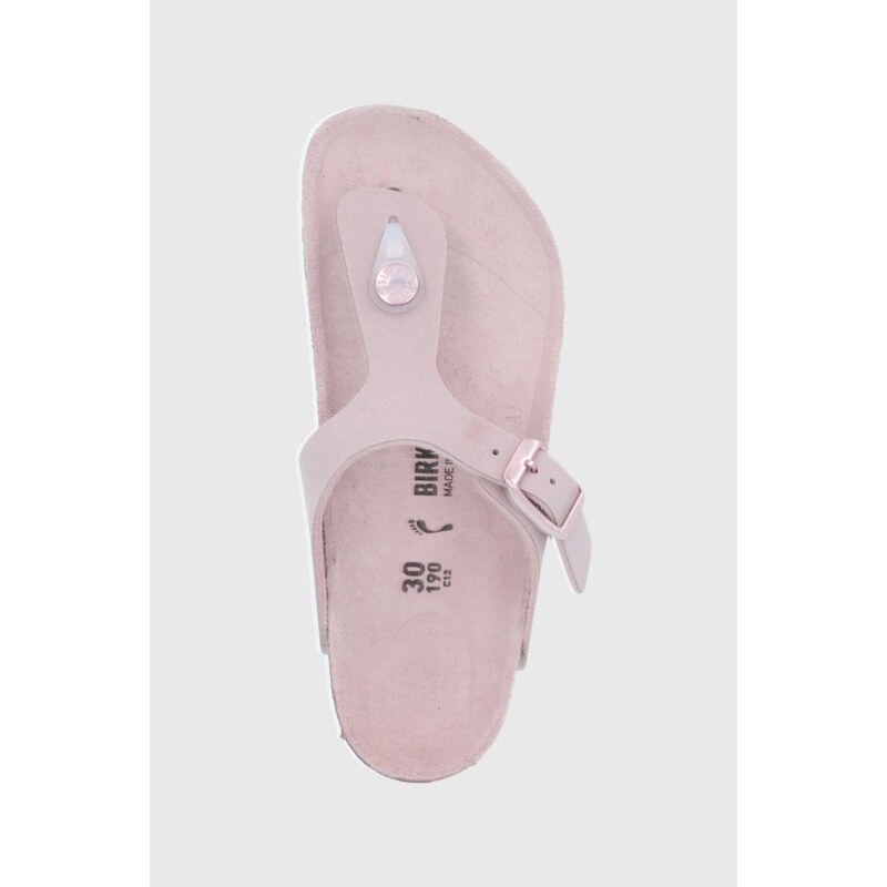 Dětské žabky Birkenstock fialová barva