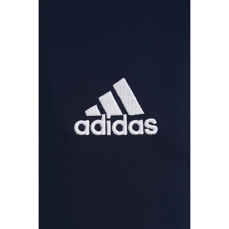 Kalhoty adidas GK9250 pánské, tmavomodrá barva, s potiskem