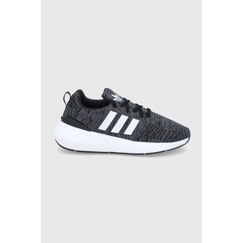 Dětské boty adidas Originals Swift Run GW8176 černá barva