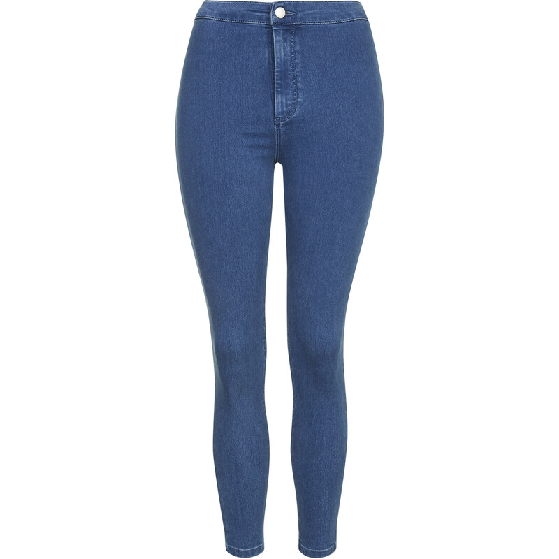 Topshop PETITE MOTO Pretty Mid-Stone Joni Jeans