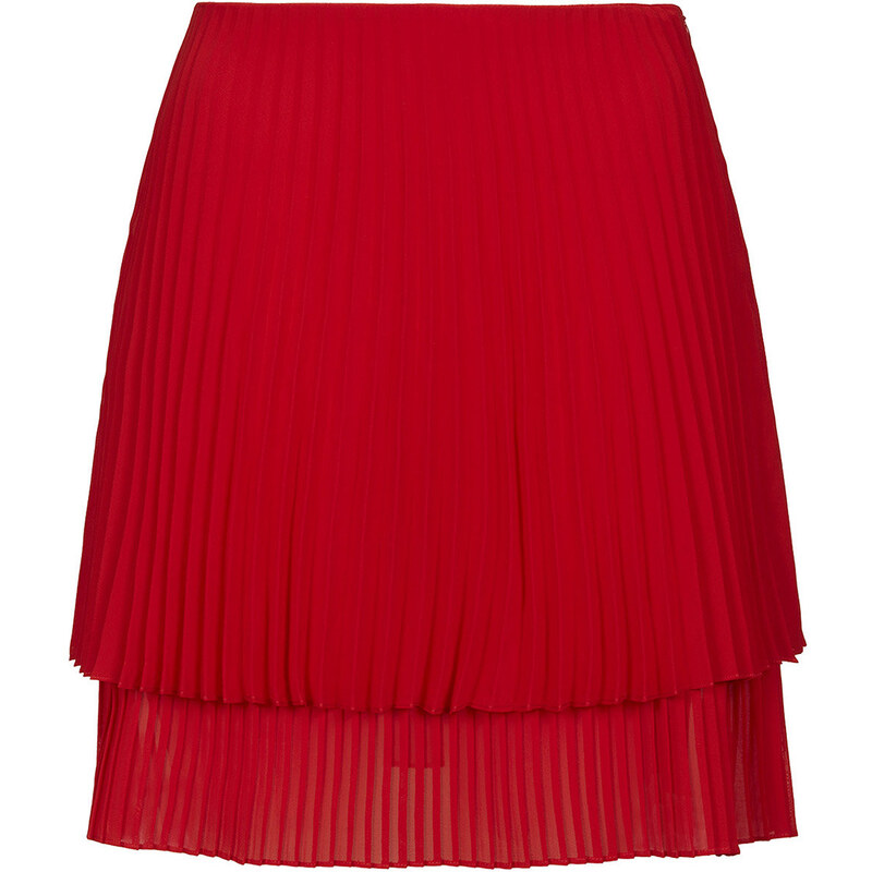 Topshop **Sunray Pleated Skirt by Unique