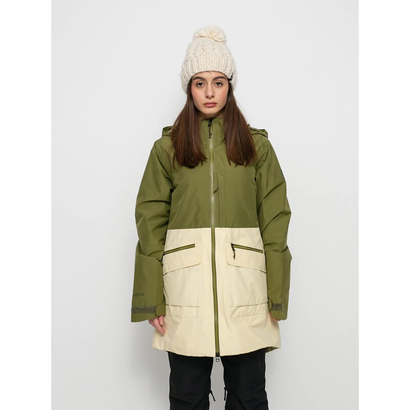 Burton Gore Tex Treeline (martini olive/creme brulee)zelená