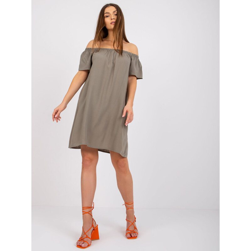Fresh Made Dress-D73761M30145G-khaki