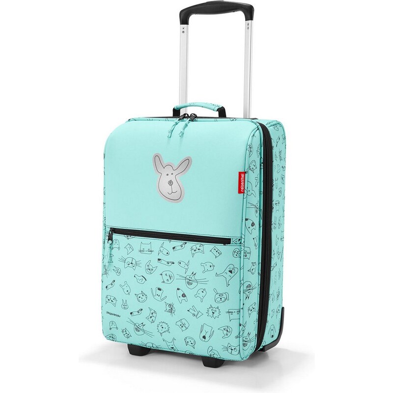 Dětská taška na kolečkách Reisenthel Trolley XS kids Cats and dogs mint