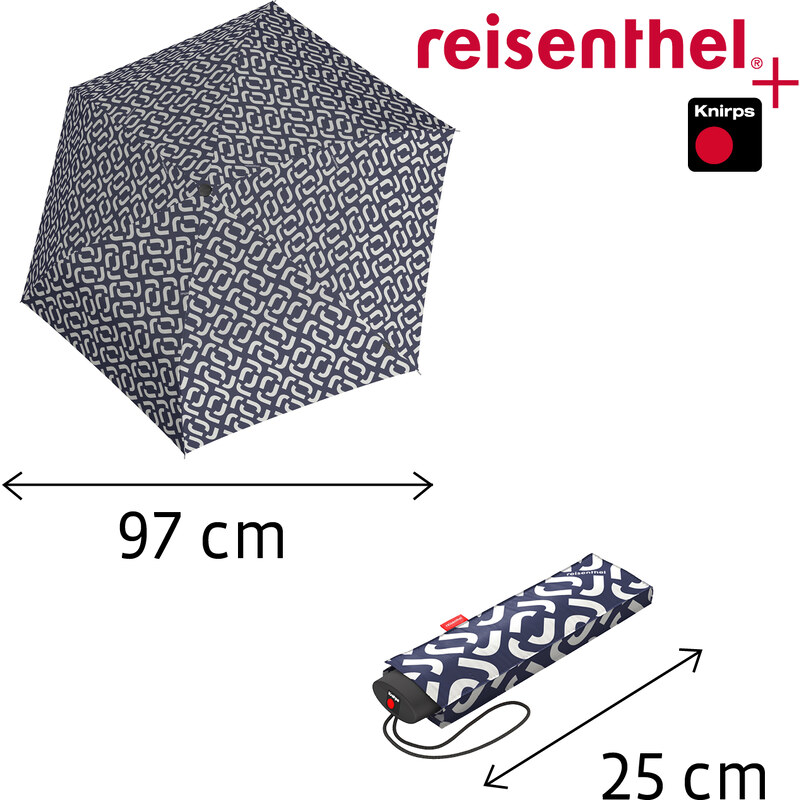 Deštník Reisenthel Umbrella Pocket Mini Signature navy