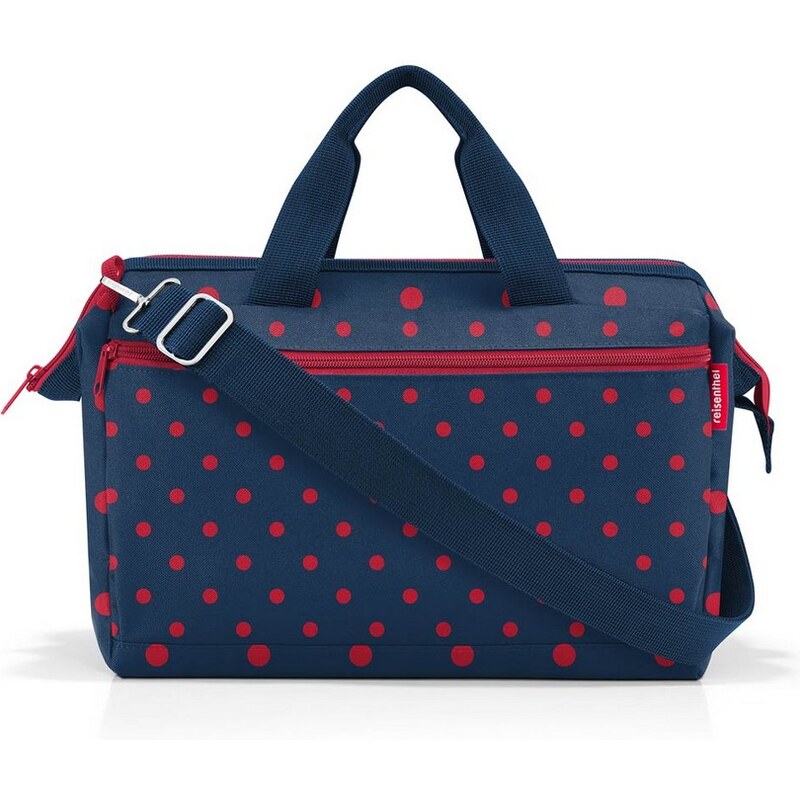 Taška přes rameno Reisenthel Allrounder S pocket Mixed dots red