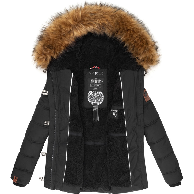 Dámská zimní bunda Zoja Navahoo - BLACK