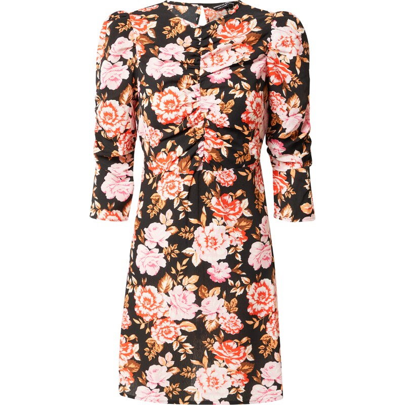 Dorothy Perkins Šaty béžová / oranžová / pink / růžová / černá