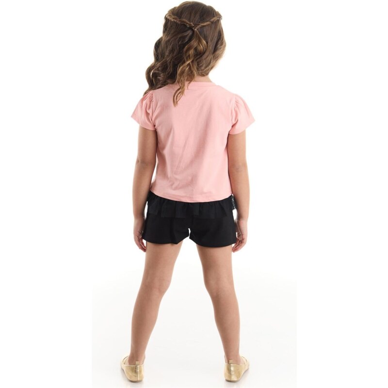 Denokids Cute Mouse Girls T-shirt Shorts Set