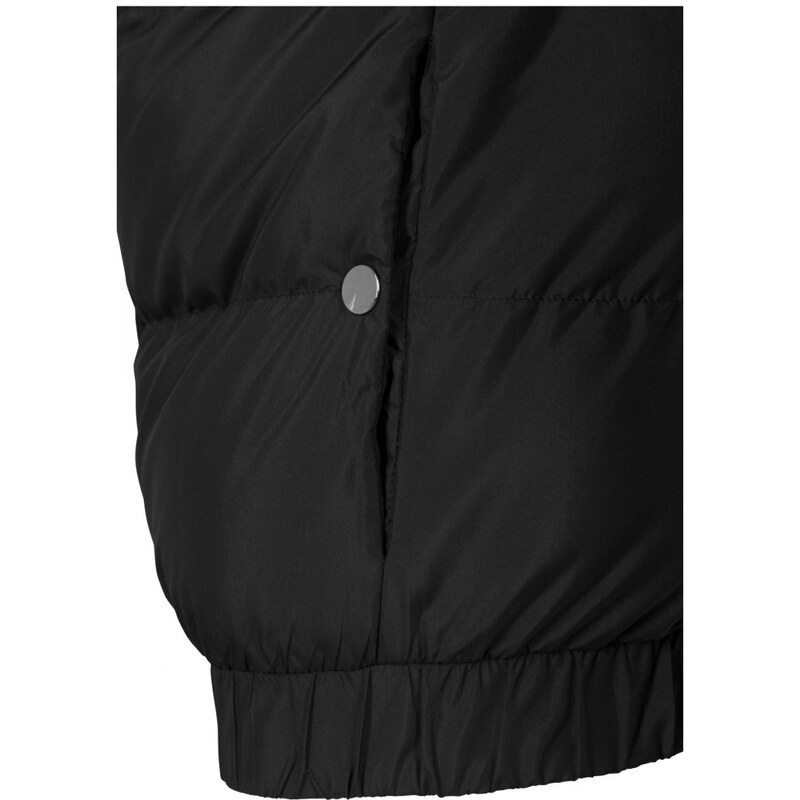 Dámská zimní bunda Urban Classics Ladies Hooded Puffer Jacket - černá