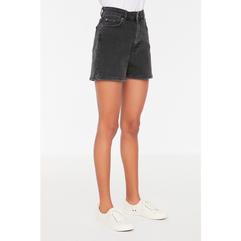 Dámské kraťasy Trendyol Mom Denim Shorts