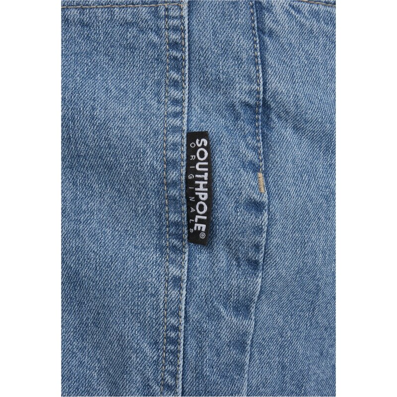 Pánské džíny Southpole Embroidery Denim - retro modré