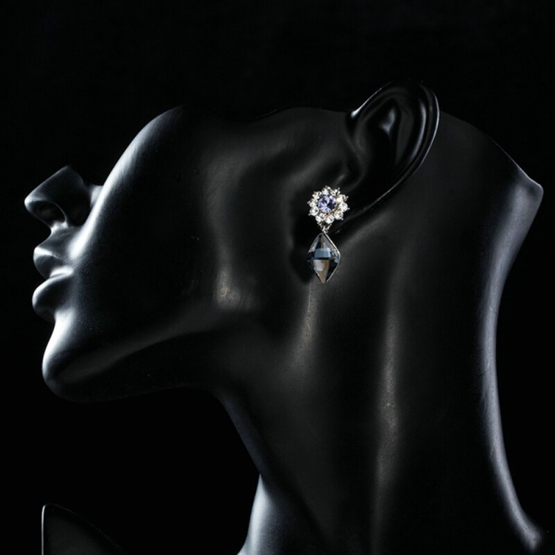 Francesca Petrucci Náušnice Swarovski Elements Marquise