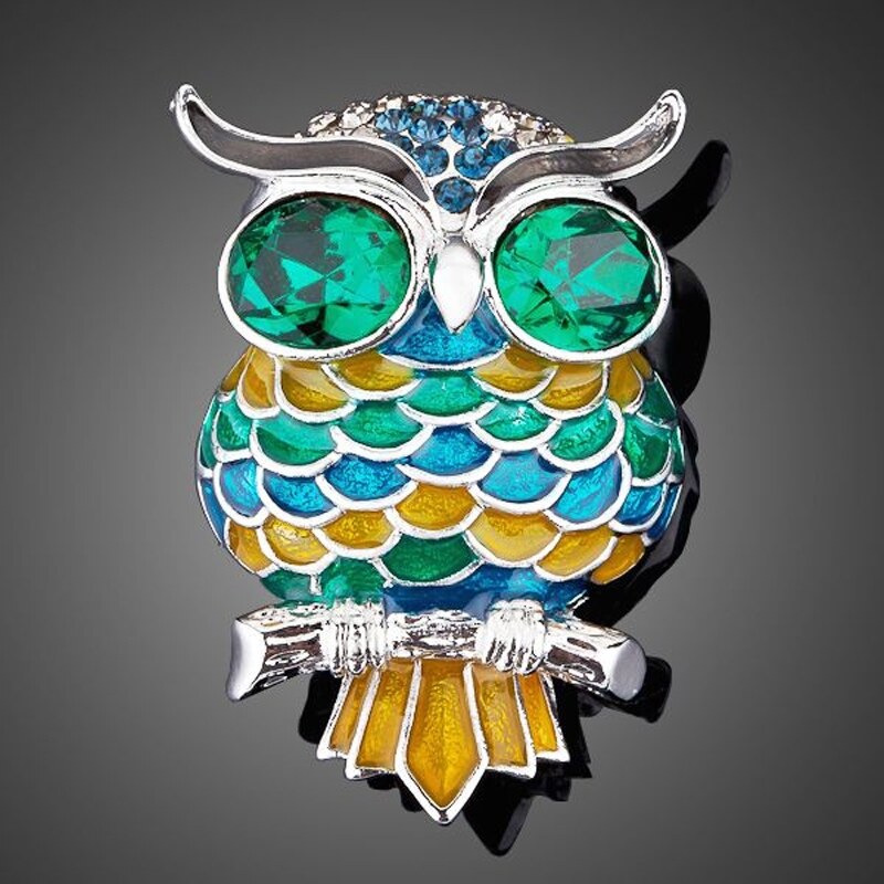 Francesca Petrucci Brož Swarovski Elements Gufo - sova 19418751