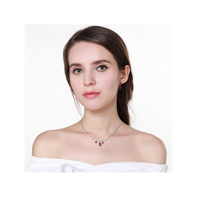 Victoria Filippi Souprava náhrdelníku a náušnic Swarovski Elements Agostina