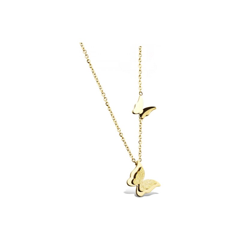 Victoria Filippi Stainless Steel Ocelový náhrdelník Parisi Gold - 48409250
