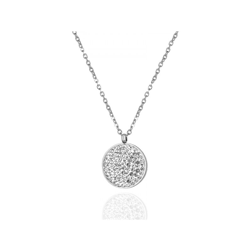 Victoria Filippi Stainless Steel Ocelový náhrdelník se zirkony Melissa 53234542