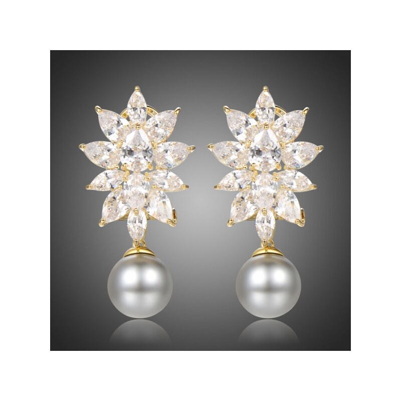 Victoria Filippi Náušnice Swarovski Elements Sasha - perla 55668986