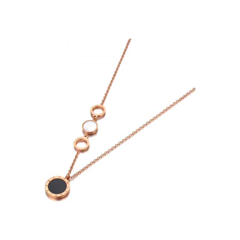 Victoria Filippi Stainless Steel Ocelový náhrdelník Niamh Gold - chirurgická ocel