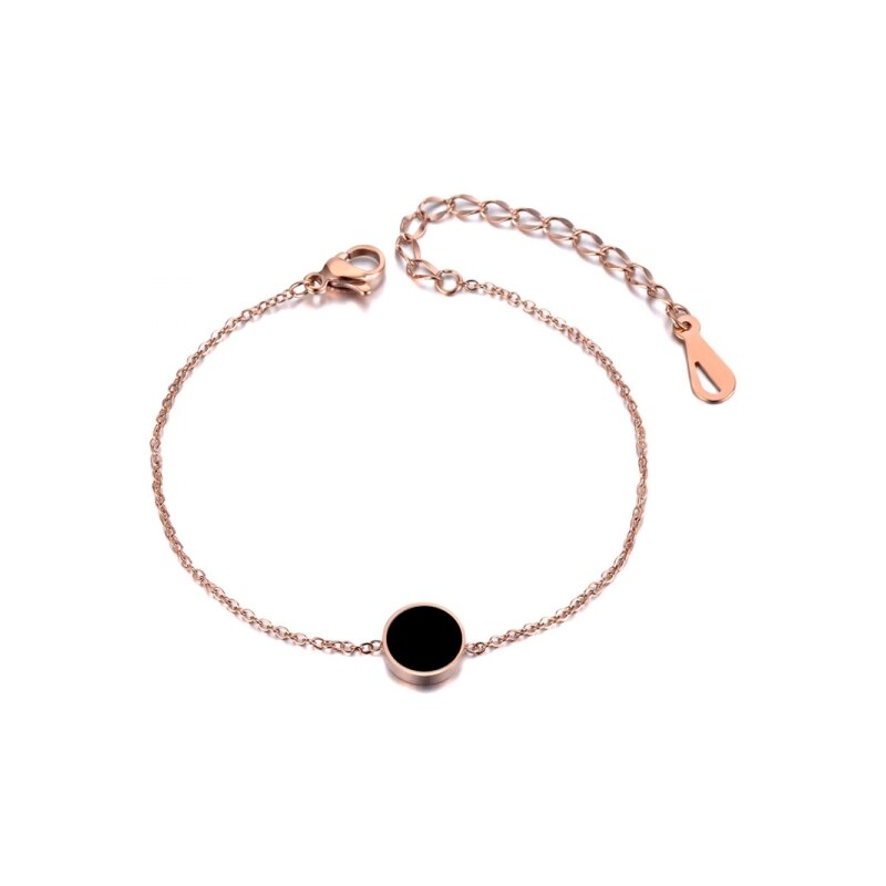 Victoria Filippi Stainless Steel Ocelový náramek Dalia Black Gold - 60758643