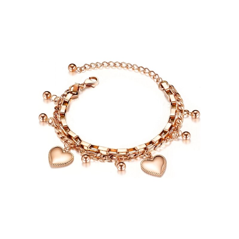 Victoria Filippi Stainless Steel Ocelový náramek Ariel Gold -