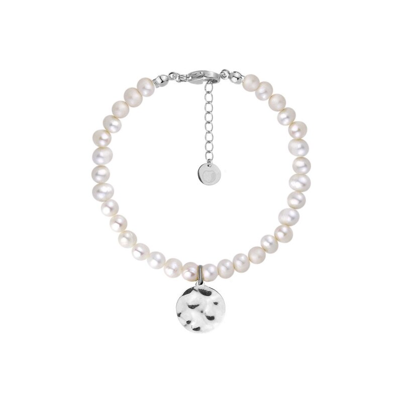 Manoki Perlový náramek Bibiana - řiční perla, chirurgická ocel 64307316