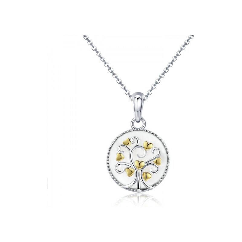 GRACE Silver Jewellery Stříbrný náhrdelník Strom života - stříbro 925 66356900