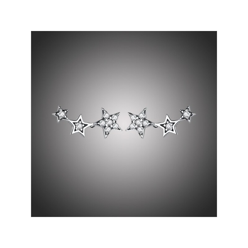 GRACE Silver Jewellery Stříbrné náušnice se zirkony Alesa Silver, 66925945
