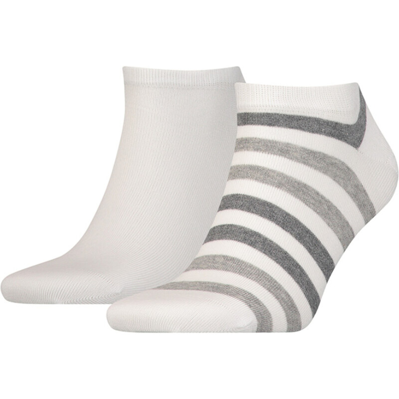 Tommy Hilfiger pánské bílé ponožky 2 pack