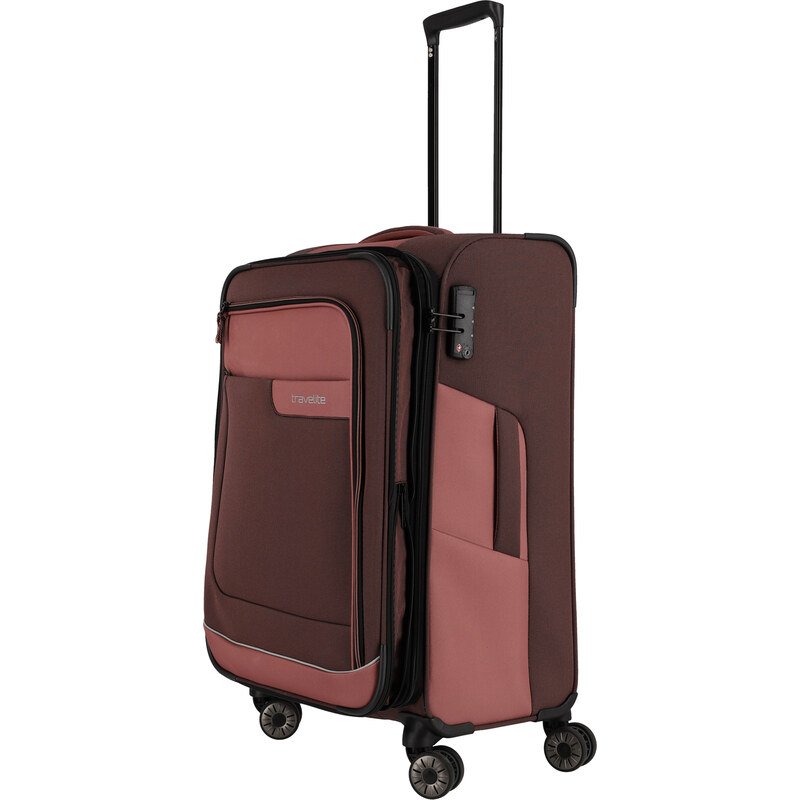 Travelite Viia 4w S,M,L + Duffle Rose