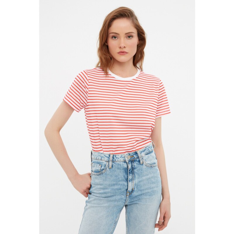 Dámské tričko Trendyol Striped 107063785